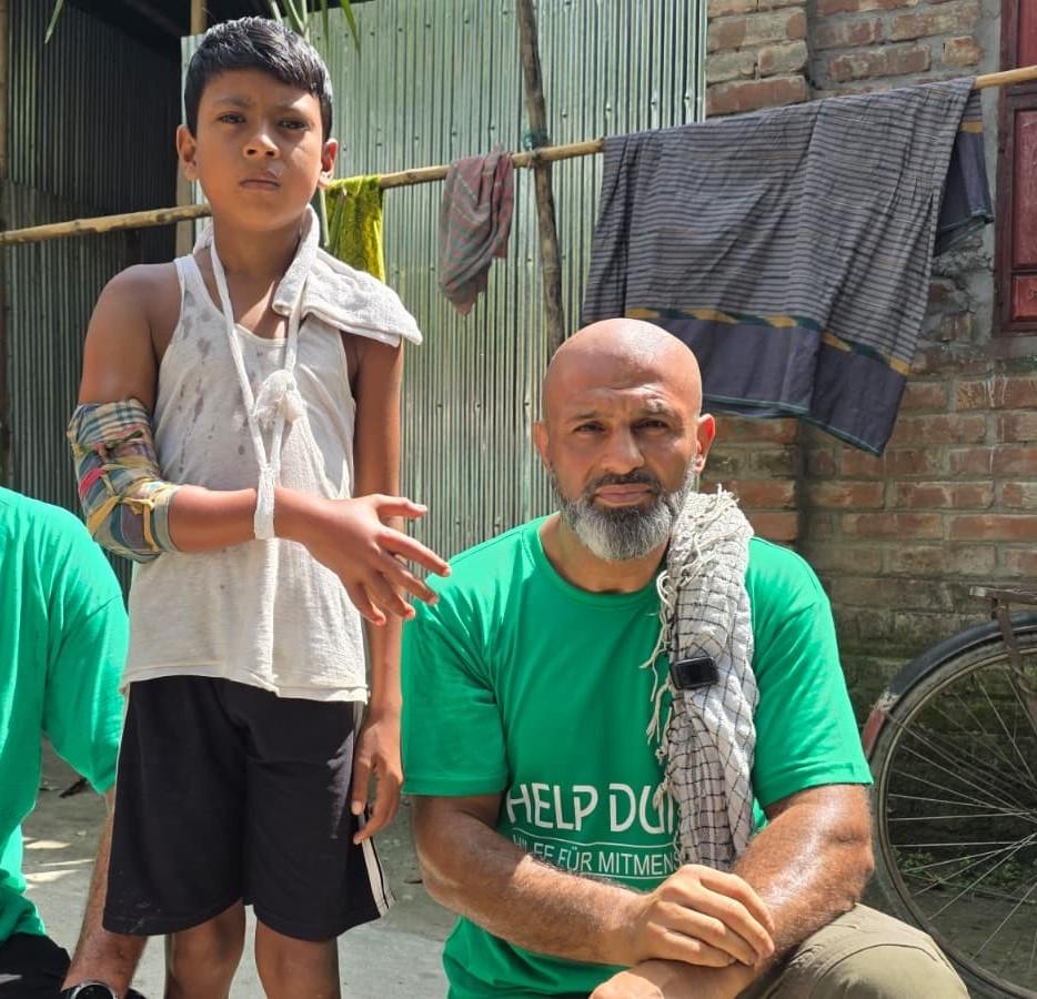 Ibschir aus Bangladesch Spende für Ali Zada Marwan aus Afghanistan